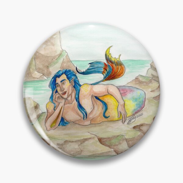 Item preview, Butterfly fish mermaid designed and sold by Merrydisposition.