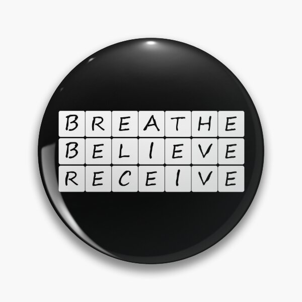 Item preview, Breathe Believe Receive designed and sold by BlueZenStudio.