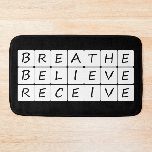Item preview, Breathe Believe Receive designed and sold by BlueZenStudio.