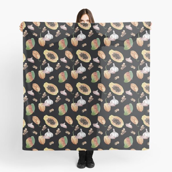 Habanero Pepper - Black Scarf