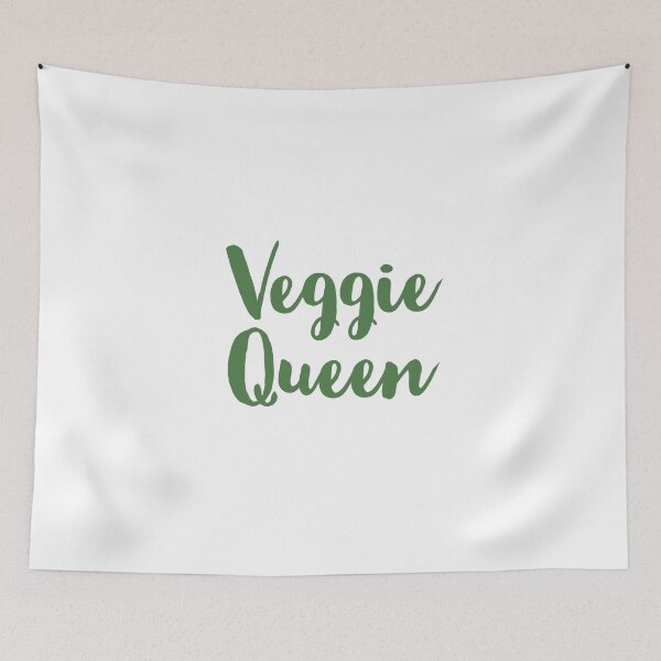 Item preview, Veggie queen - veggie be veggie  designed and sold by Tropical Blood.