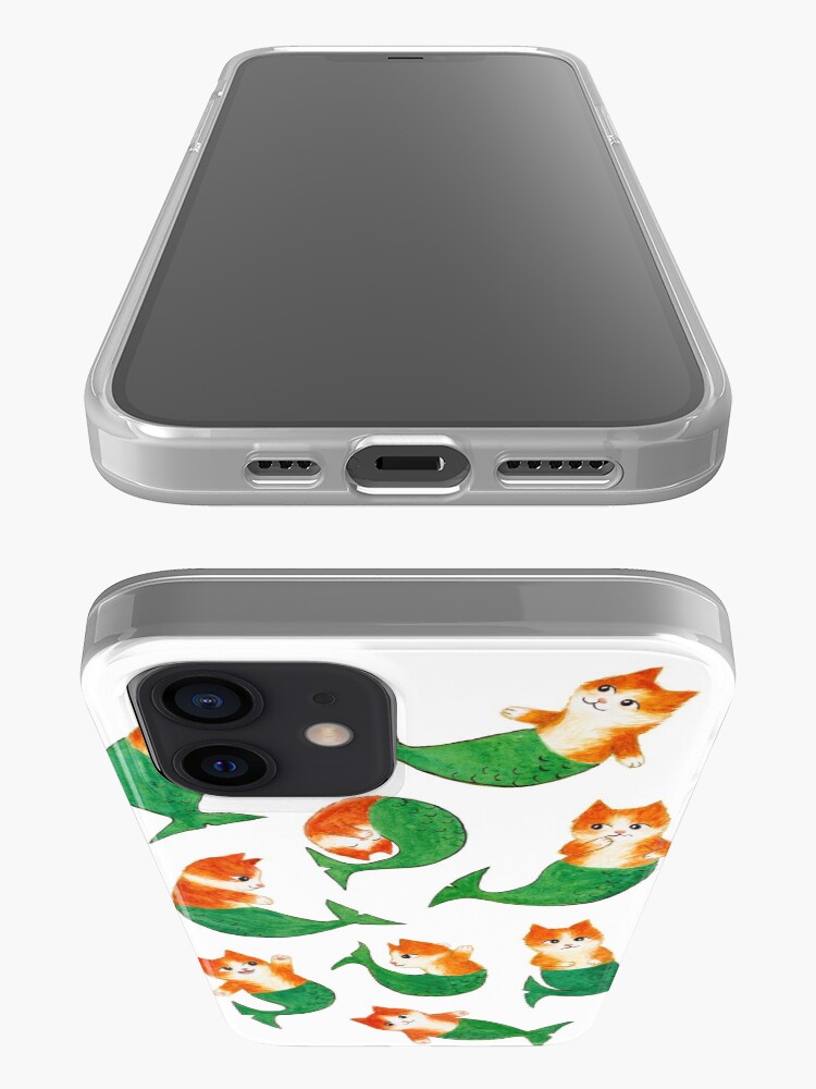 Alternate view of Mermeows Mercats Madness - Some Cute Mermaid Cats iPhone Case & Cover