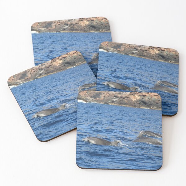 Item preview, Dolphins in the Scandola reserve sea designed and sold by EstelleRossetti.