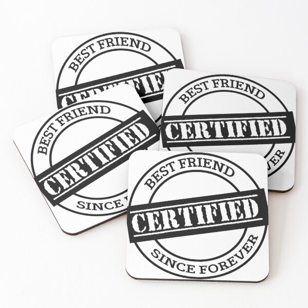 Item preview, Best Friend Certified Stamp Chop designed and sold by merrythrone.