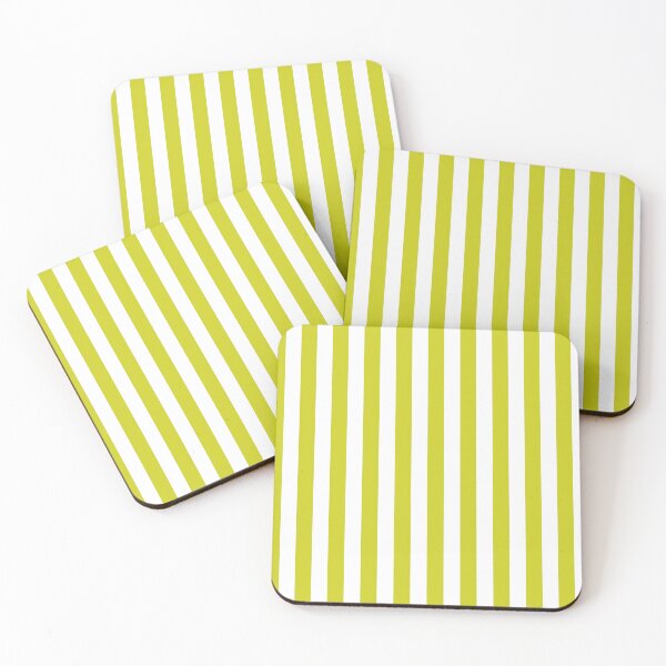 Item preview, Sulphur Spring Green Striped simple basic design designed and sold by Pixelsadots.