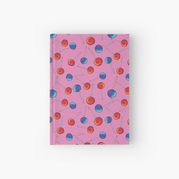 Swirly Lollipops   Hardcover Journal