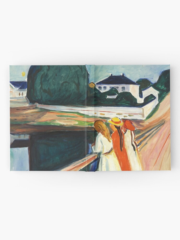 Girls on the Bridge, 1899 by Edvard Munch