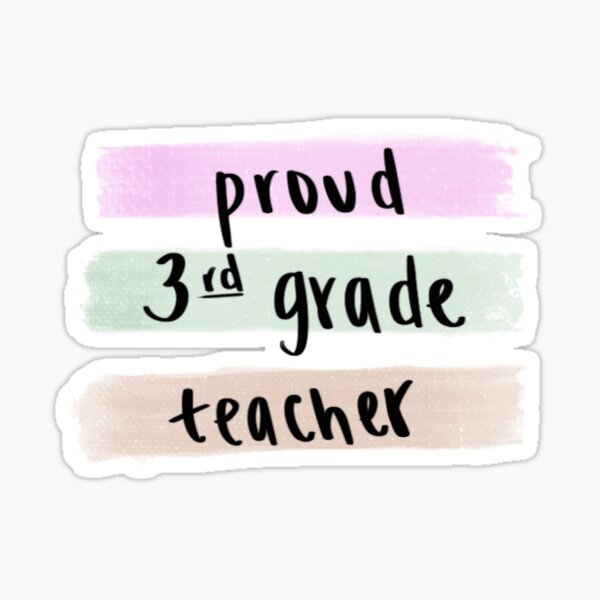 Proud High School Teacher Sticker - Teacher Stickers – InBooze