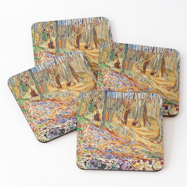 Item preview, Edvard Munch -  Spring in the Elm Forest designed and sold by vakashop.
