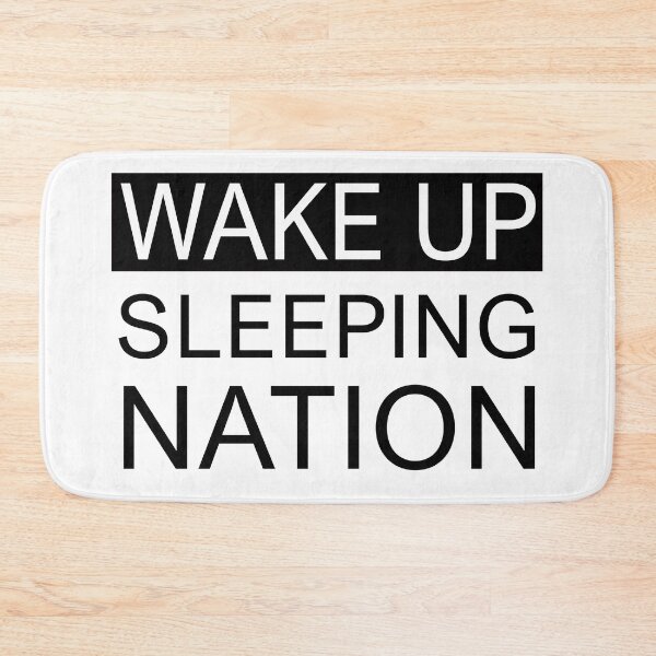 Item preview, Wake Up Sleeping Nation designed and sold by ArtOfRebellion.