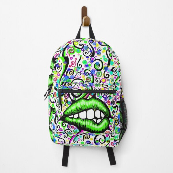 Item preview, Green Lips Face Mask designed and sold by jaggerstudios.