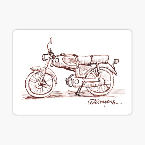 Retro Ride Sticker