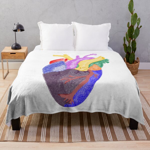 Item preview, Realistic Rainbow Coloured Heart designed and sold by Katy Briant.