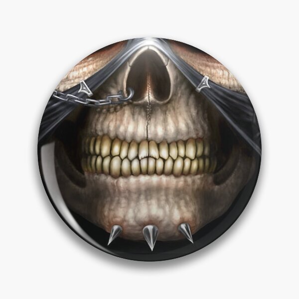 Item preview, Punk Rock Skull Face Mask designed and sold by ProfCatPardus.
