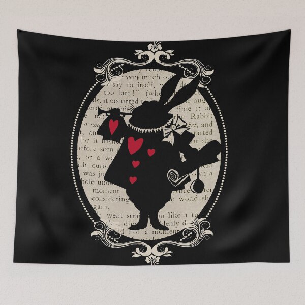 Item preview, Alice In Wonderland White Rabbit Vintage Book designed and sold by Gypsy  Queen.