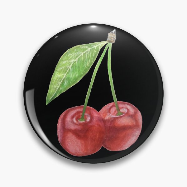 Item preview, Two Cherries Drawing designed and sold by m-sketchbook.