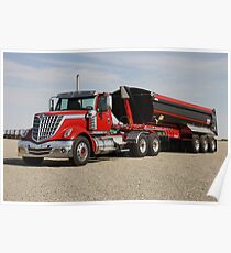 Trucking Beauty Poster