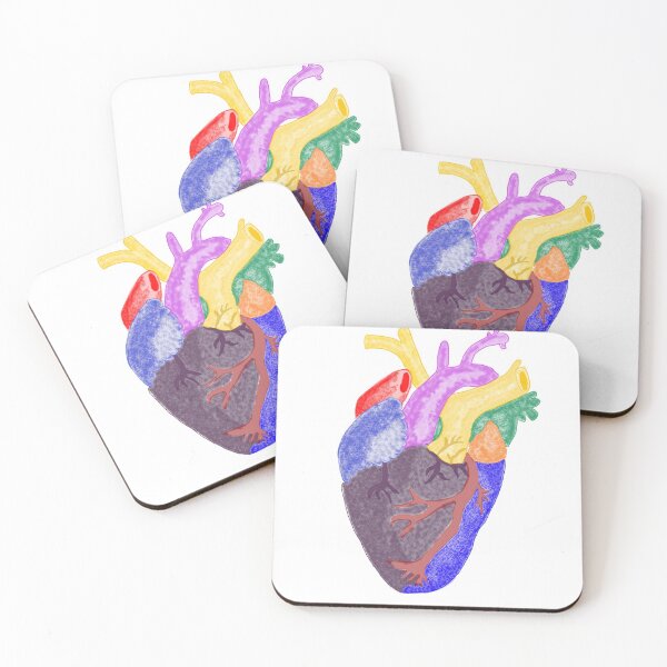 Item preview, Realistic Rainbow Coloured Heart designed and sold by Katy Briant.