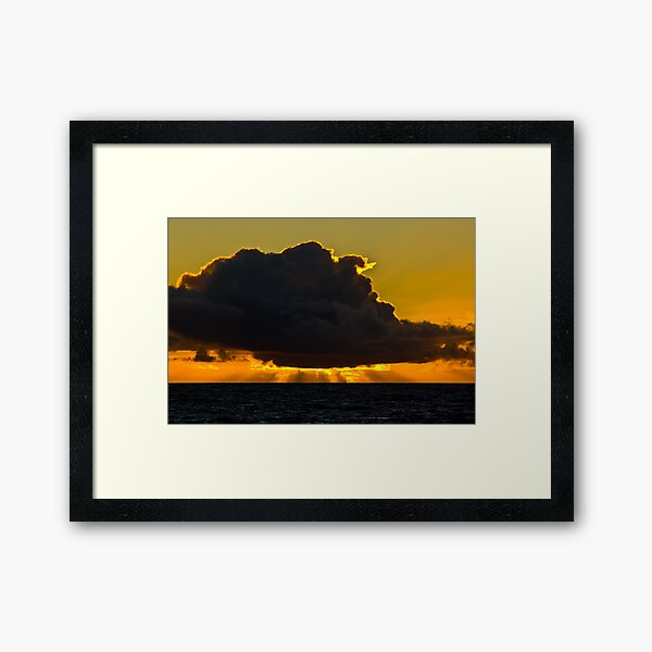 Sunset at Squeaky Beach, Wilsons Prom Framed Art Print