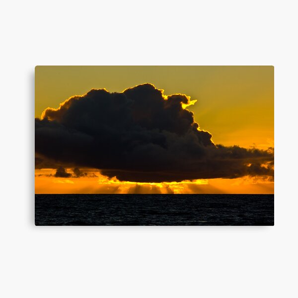 Sunset at Squeaky Beach, Wilsons Prom Canvas Print