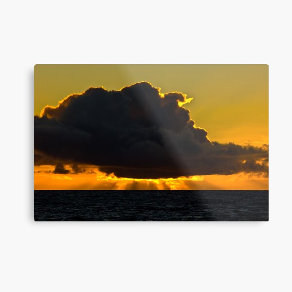 Sunset at Squeaky Beach, Wilsons Prom Metal Print
