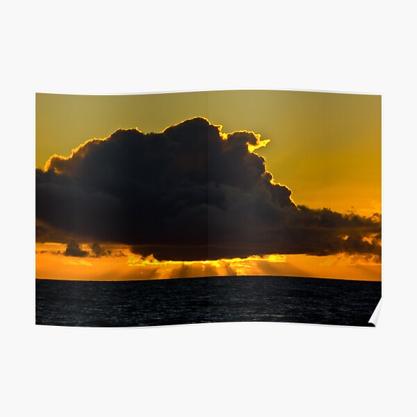 Sunset at Squeaky Beach, Wilsons Prom Poster
