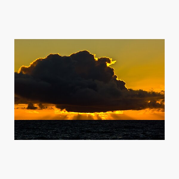 Sunset at Squeaky Beach, Wilsons Prom Photographic Print