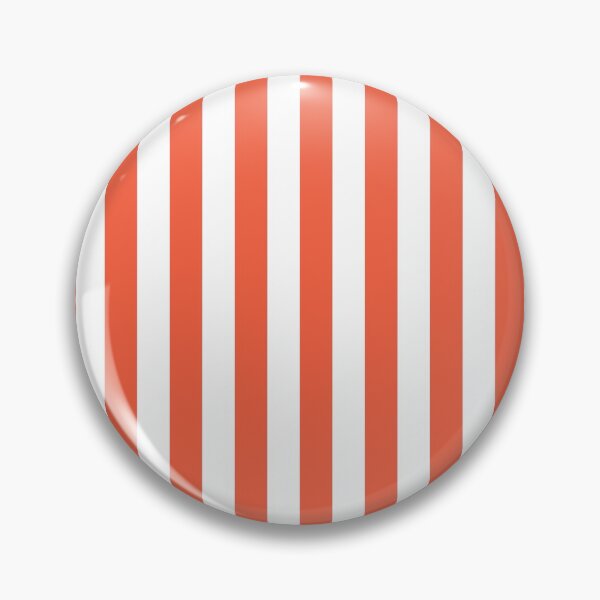 Item preview, Vermillion Orange Striped Basic Simple Design  designed and sold by Pixelsadots.