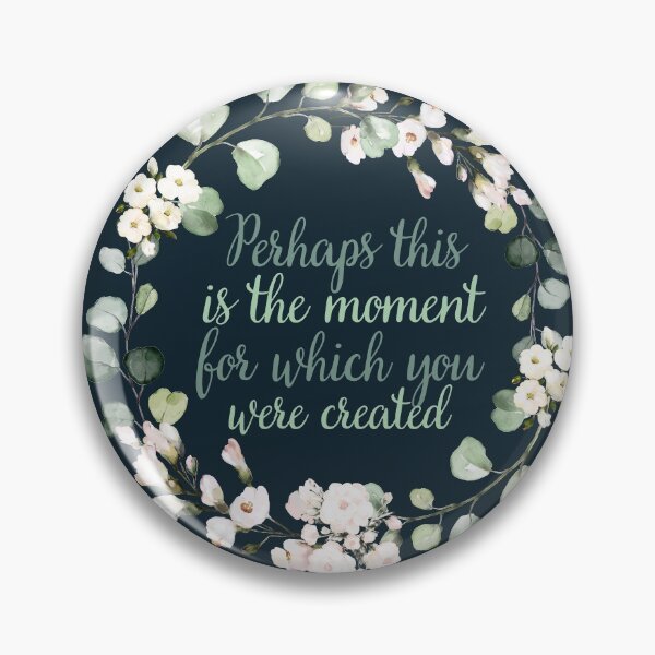 Item preview, Christian Wreath Design - Perhaps this is the Moment for Which you were Created Esther 4:14 designed and sold by palmsandprints2.