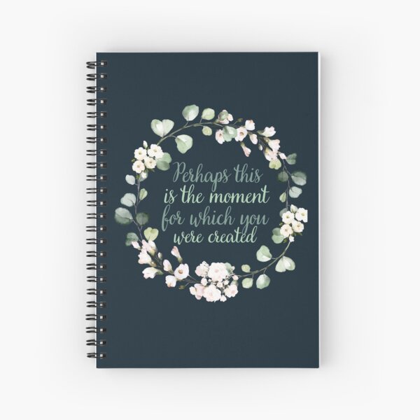Item preview, Christian Wreath Design - Perhaps this is the Moment for Which you were Created Esther 4:14 designed and sold by palmsandprints2.