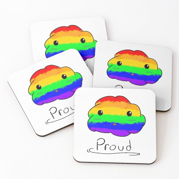 Item preview, Proud LGBTQ+ Cloud designed and sold by GammaGirl-X.