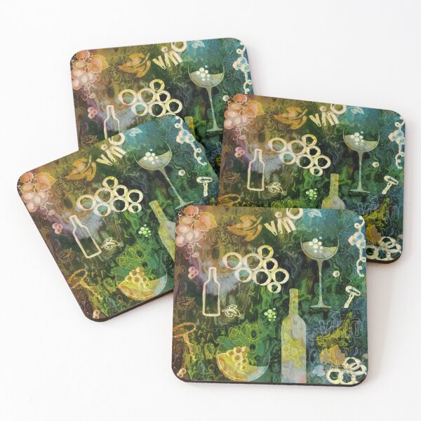Item preview, Abstract Wine - Sepia Green designed and sold by serenaking.