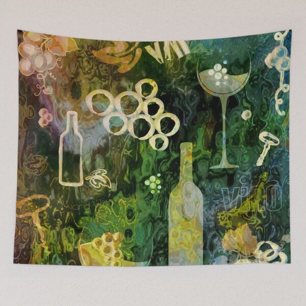 Item preview, Abstract Wine - Sepia Green designed and sold by serenaking.