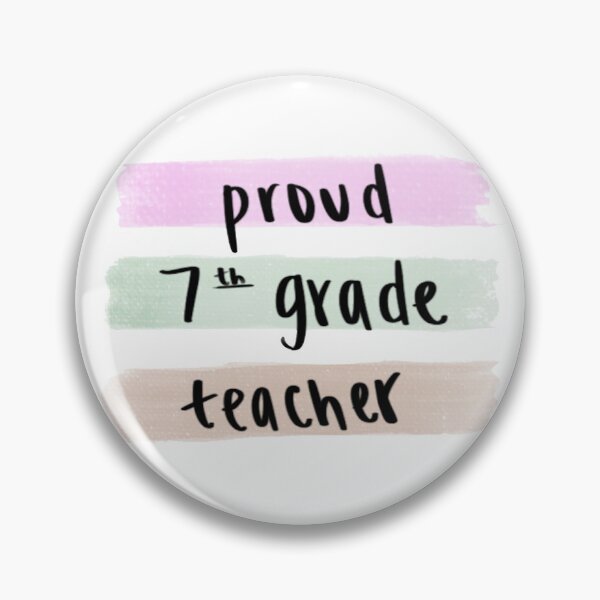 Item preview,  proud seventh grade teacher designed and sold by nikkifrieder.