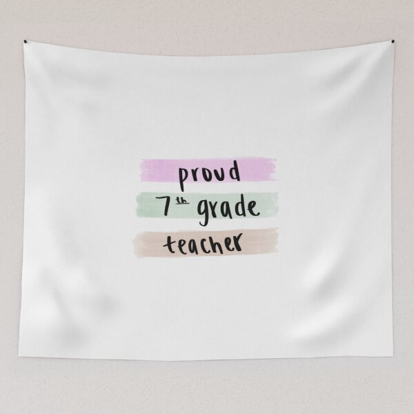 Item preview,  proud seventh grade teacher designed and sold by nikkifrieder.