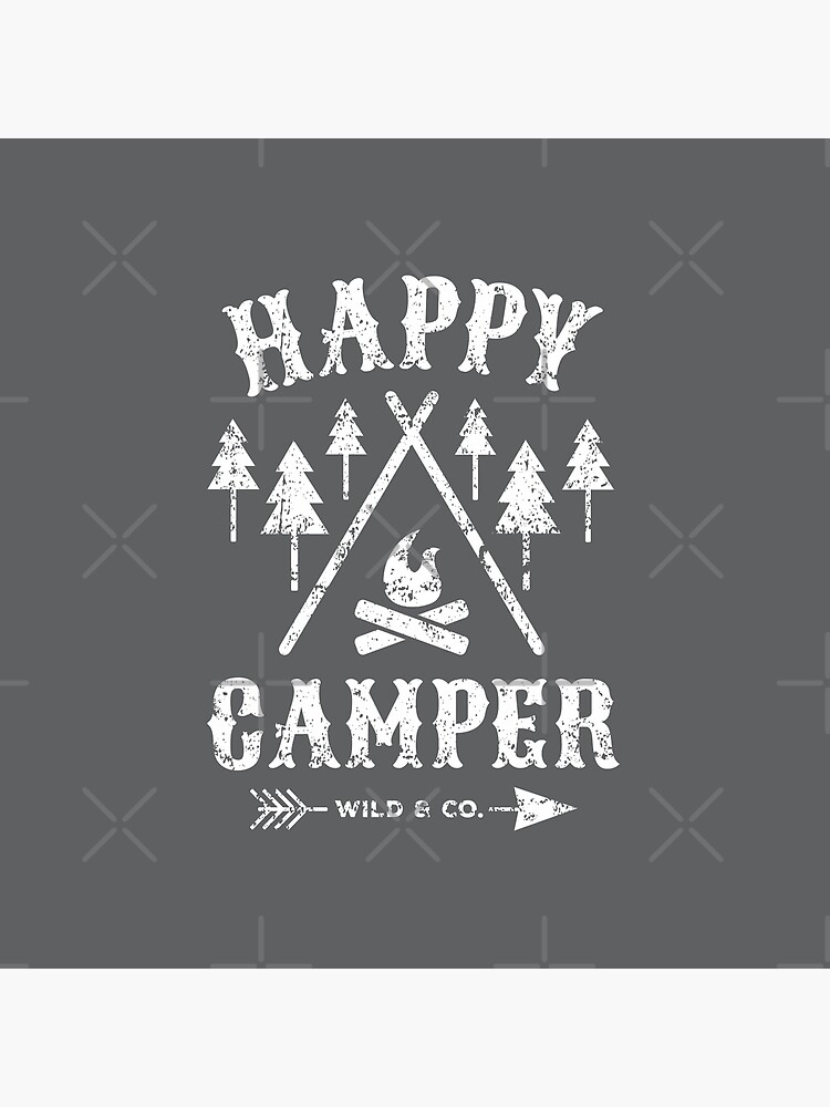 Happy Camper distressed white by posay