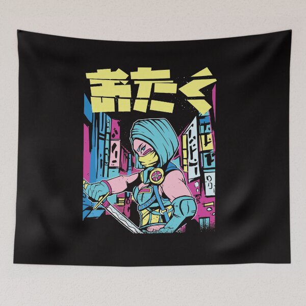 Item preview, Neon Urban Ninja Warrior designed and sold by MihneaL.