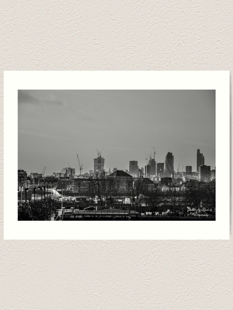 Alternate view of City at dusk Art Print