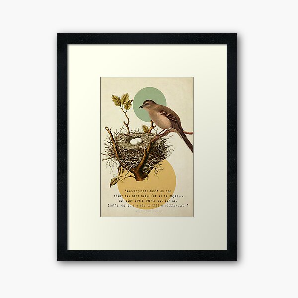 To Kill A Mockingbird Framed Art Print