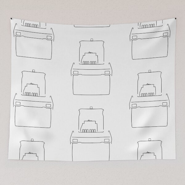 Item preview, Motorised road roller black outline graphic designed and sold by soitwouldseem.