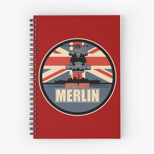 Item preview, Royal Navy Merlin Helicopter Patch designed and sold by StrongVlad.