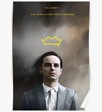 Moriarty portrait Poster