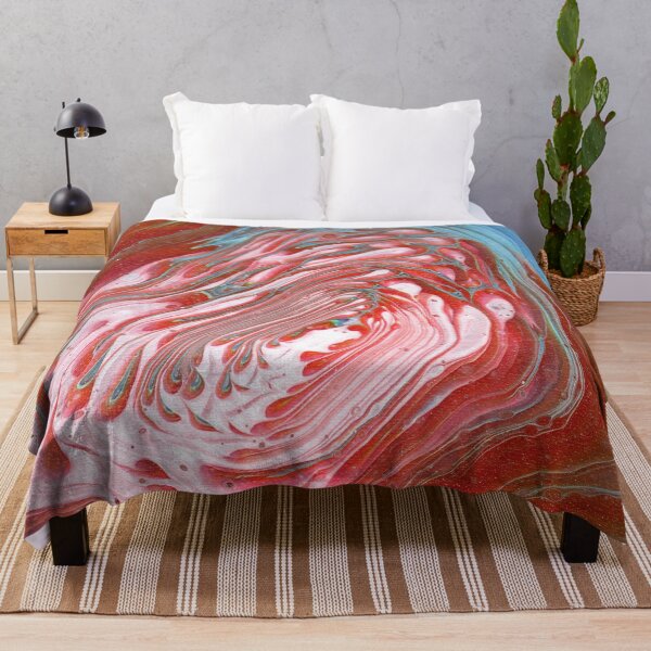 Aperçu de l'œuvre "Nimbus" Fluid Art Peinture créée et vendue par peonypours.