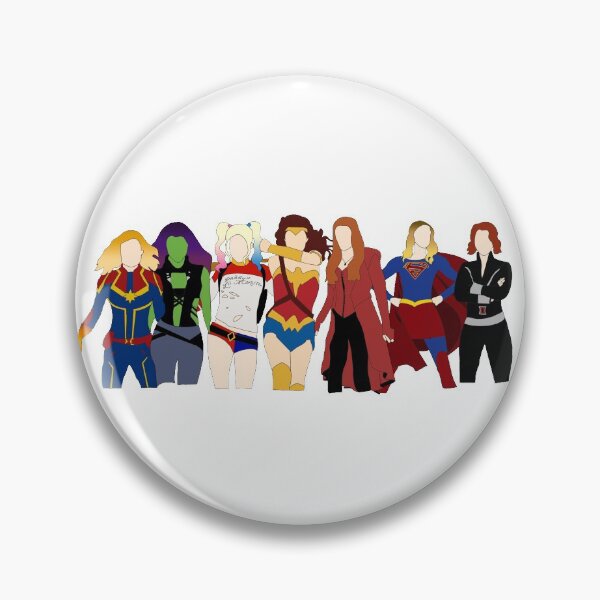 Item preview, female superheroes designed and sold by laurenflanz.