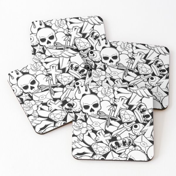 Item preview, Halloween Skull Punk Collage  designed and sold by ryaneliz91.
