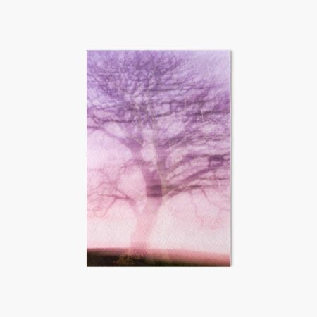 The Dancing Tree with the Purple Veil Art Board Print