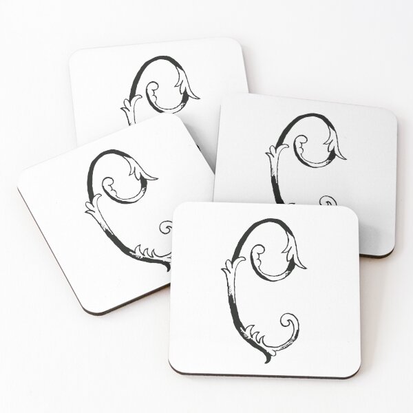 Item preview, Vintage Black and White Monogram C designed and sold by Vintage-TM.