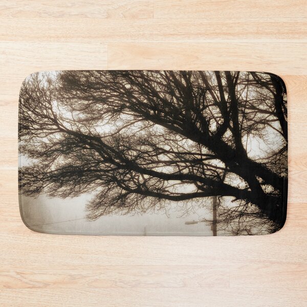 Item preview, Morning Fog with Tree designed and sold by FOLK ART FUSION by heidiannemorris.