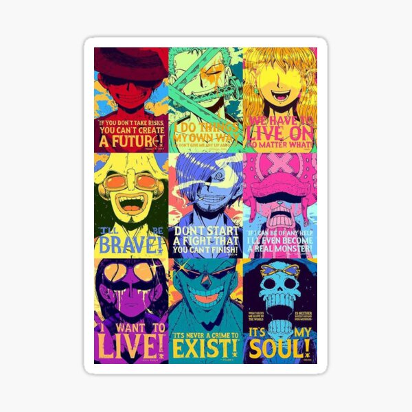 One Piece / Nakama Sticker