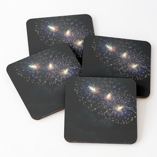 Item preview, Triplet Fireworks at the Lake designed and sold by artjuniverse.